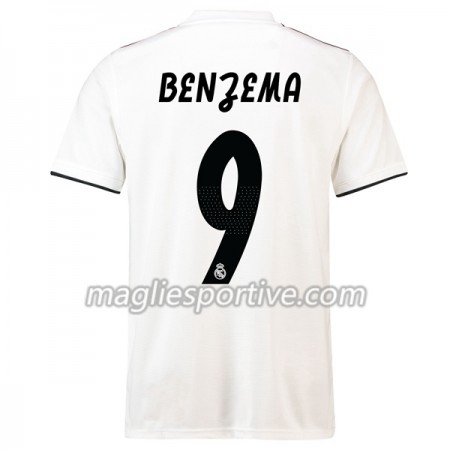 Completo Calcio Real Madrid Benzema 9 Divisa Prima 2018/2019